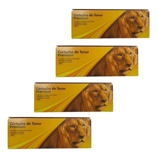 Kit 4 Colores Toner Xerox 6020 6022 Wc 6025 6027 Compatible