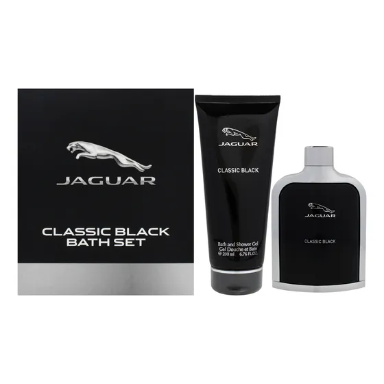 Set De Regalo Perfume Jaguar Classic Black Edt De 100 Ml Par