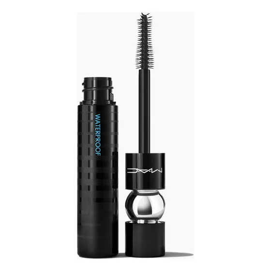 Máscara de pestañas MAC Cosmetics MAC Stack waterproof 12ml color negro 1 unidad