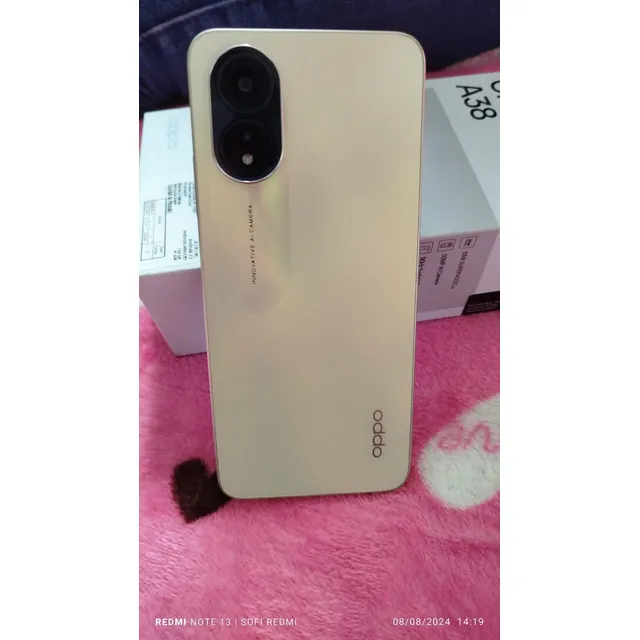 Celular Oppo A38 128 Gb 4 Gb Ram - Dorado