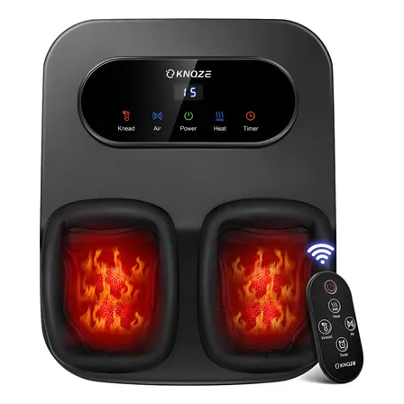 Massageador Pes Com Controle Remoto E Função Aquecimento