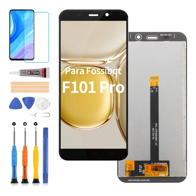 Srjtek Pantalla Táctil Original Para Fossibot F101 Pro