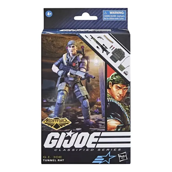 Figura Gi Joe Classified Series Tunnel Rat Night Force