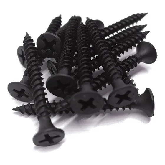 Tornillos Para Panel Yeso Madera Negro Pared Seca 100 Piezas