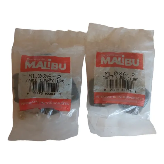 Intermatic Malibú Ml 006-2 Conectores De Cable Set De 2