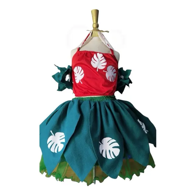 Disfraz Vestido De Princesa Lilo Hawaiana, Disfraz De Lilo Y Stich Niña, Ropa De Halloween, Fiesta Cumpleaños Cosplay