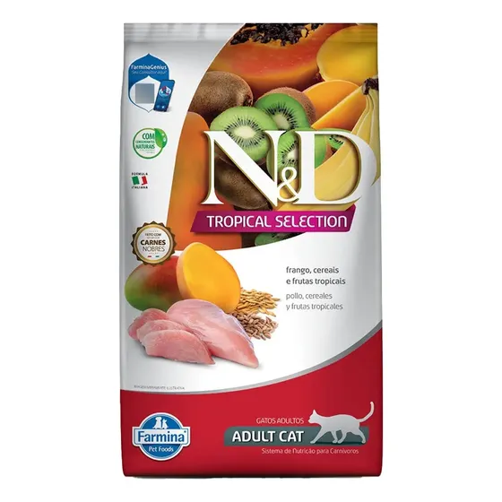 N&d Tropical Gato Adulto Pollo 7kg | Cuotas sin interés