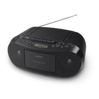 Sony Cfds50 De Cd Portátil De Casete Y Radio Am / Fm Boombox