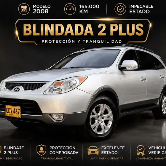 Hyundai Veracruz 2008 3.8 Gls Blindada 2 Plus