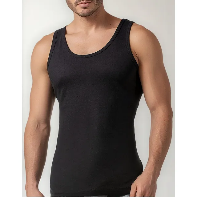 Camiseta Cuello Redondo Manga Sisa Algodón (2522)