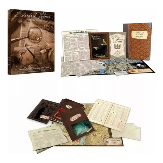 Sherlock Holmes Detective Asesor, Juego De Mesa Digital Leer