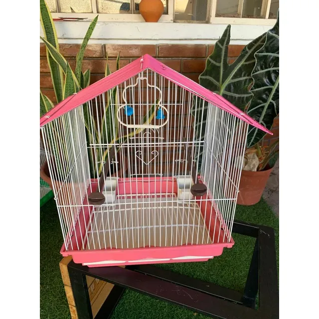 Jaula Import House Casa 40x40x50 Cm Jaulas Loros Aves