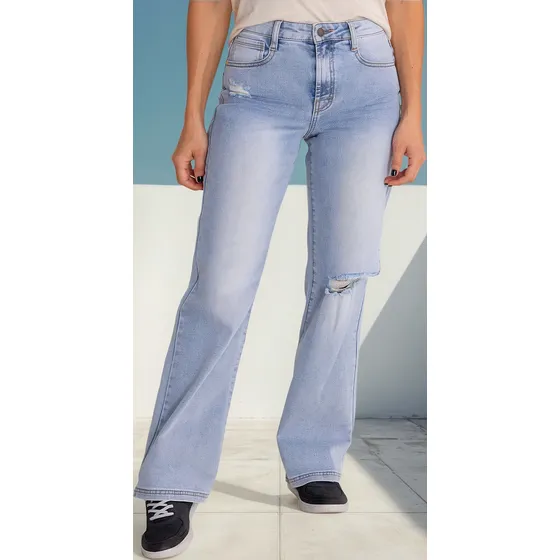 Jeans Caterpillar Triblend Stretch Den Light Stone - Dama