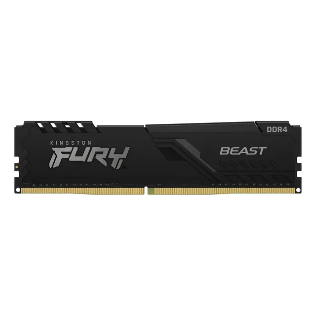 Memoria RAM Fury Beast gamer color negro 16GB 1 Kingston KF432C16BB/16