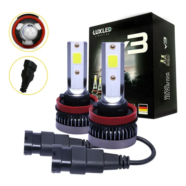 Led H11 8000 Lumens 40w Branco Tipo Xenon Fácil Instalação