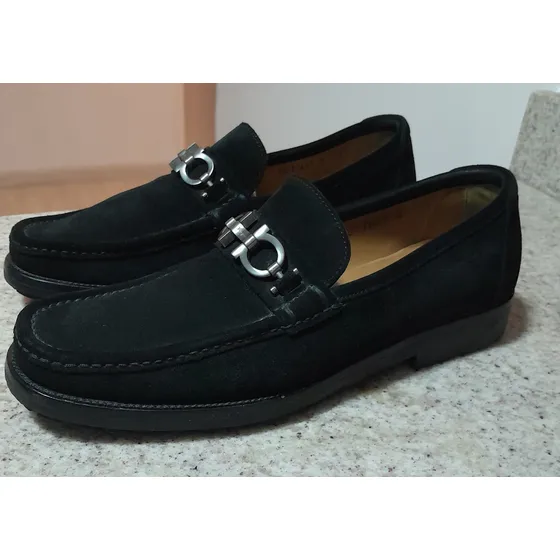 Zapatos Salvatore Ferragamo Gamuza Originales