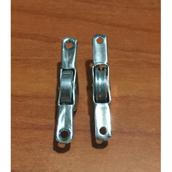Garrucha Tipo Caracol 6mm Con Canal 50 Unidades X 45 $