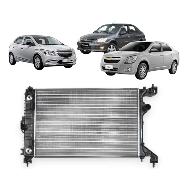 Radiador Onix Cobalt Spin Prisma 2017 2018 2019 2020 Manual