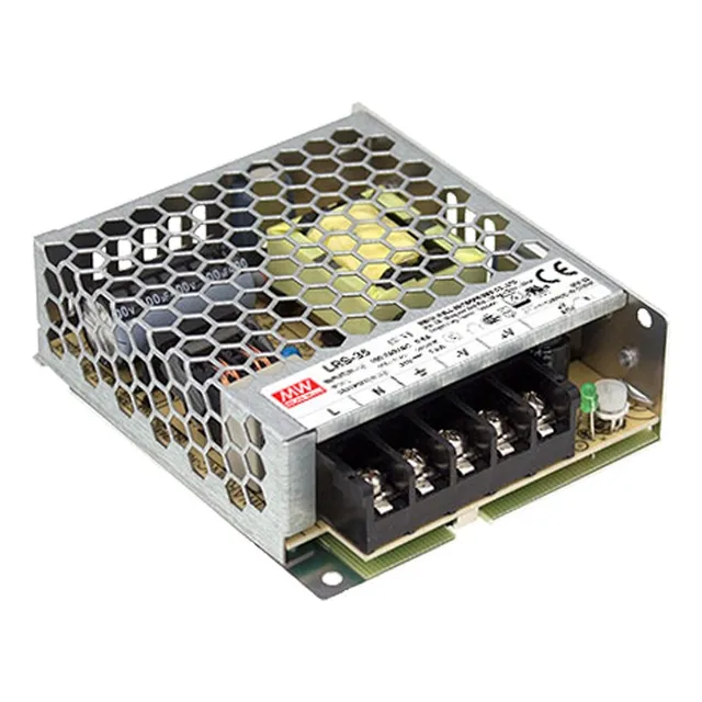 Fuente Conmutada 36w 15v/2.4a Cert Ul Mean Well Lrs-35-15