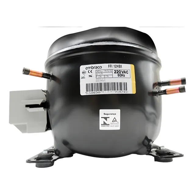 Motor Heladera Embraco 1/3+ Hp Ffi 12 Hbk/x R134a Comercial