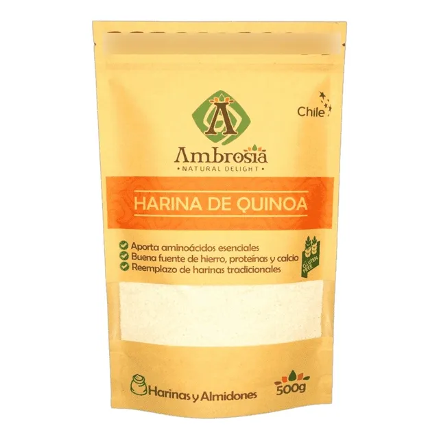 Ambrosia Harina De Quinoa Blanca Sin Gluten 500 G