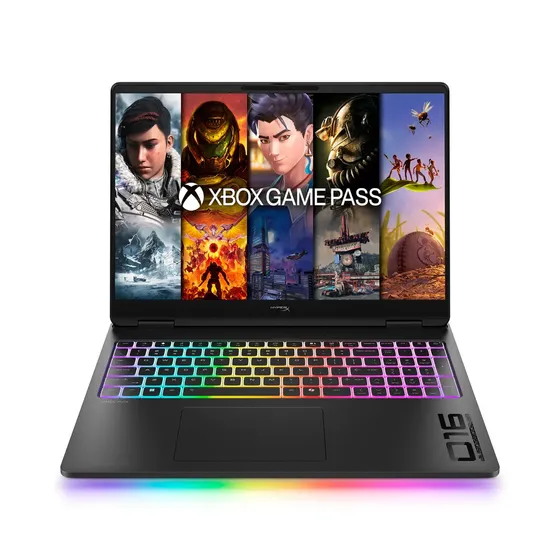 Notebook HP Gamer HyperX OMEN 16-ah1002la Intel Core Ultra 9 32GB RAM 2TB SSD RTX5080 16gb 16" 2.5K Windows 11 Home