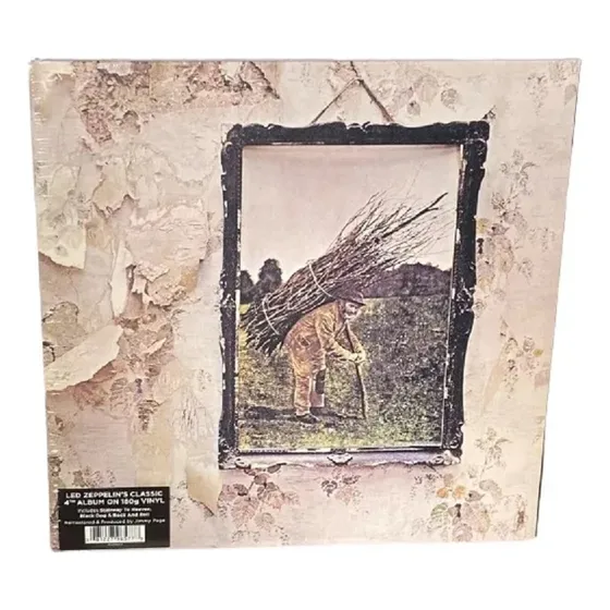 Led Zeppelin Lp 180g 4 Lacrado Gatefold Importado Disco Vini