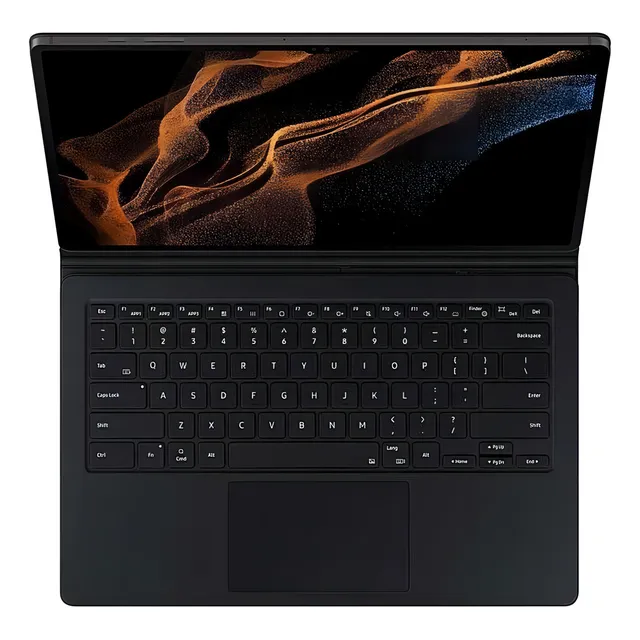 Teclado Samsung Book Cover Para Galaxy Tab S8 Ultra 14.6 Color Negro