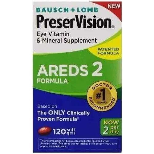 Preservision Areds 2 Eye Vitamin & Mineral 120 Cps