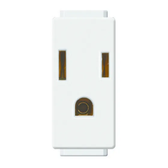 Contacto Polarizado Aterrizado 2p+t 15 A 127v Modus E2023bn