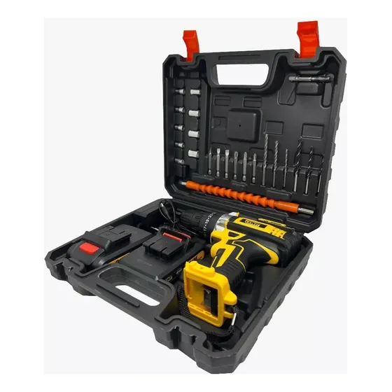 Kit De Taladro Inalambrico Kobatex C/2 Baterias 24v