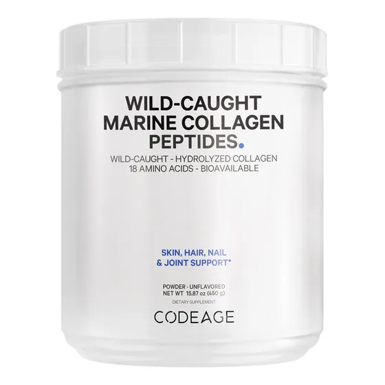 Colágeno Marino En Polvo De Codeage, Pescado Hidrolizado Cap