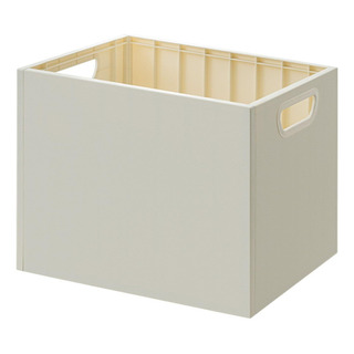 Cesta De Almacenamiento De Libros Plástico Blanco Con Asas Cesta De Almacenamiento De Libros Plástico Blanco Con Asas