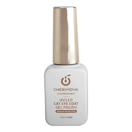 Esmalte Ojo De Gato Permanente Uñas Manicura Cherimoya Color 047-Azul petroleo