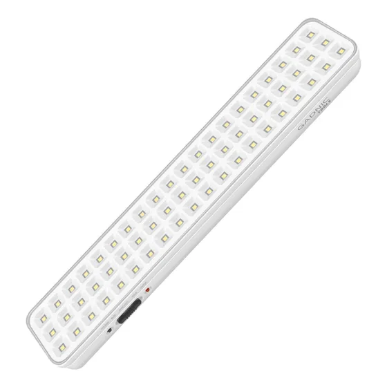 Luz De Emergencia Gadnic Seguridad Led Recargable 220v Automática 60 Leds