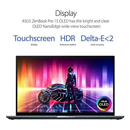 Laptop Asus Zenbook Pro 15 15.6 Oled Touchscreen Slim 8-cor