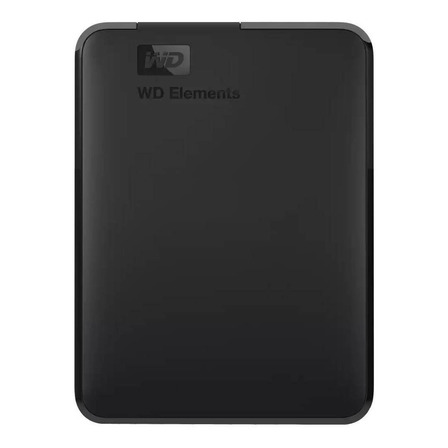 Disco duro externo Western Digital WD Elements Portable WDBUZG0010BBK 1TB negro