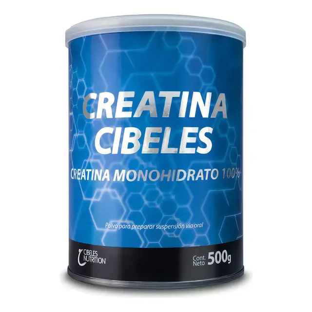 Creatina Cibeles Creapure 500g - Masa Muscular & Potencia Sabor Sin Sabor