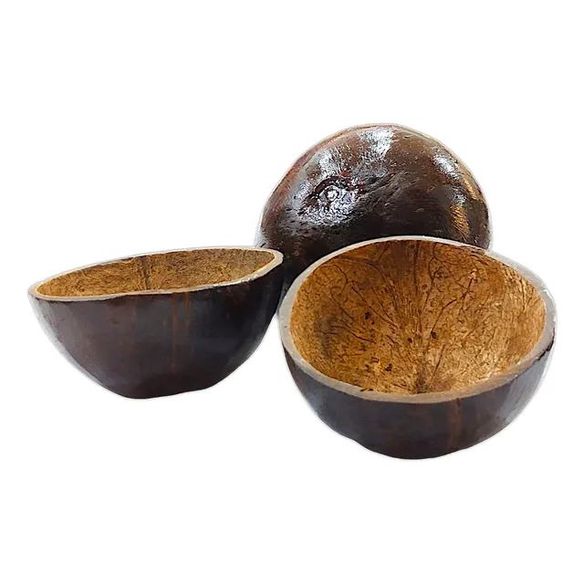 Kit 10 Coités De Coco - Umbanda - Candomblé - Preto Velho