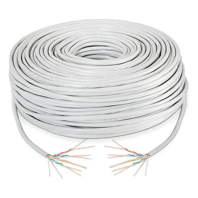 Bobina Cable Red Utp Rj45 Cat5e Ethernet 305 Mts Ele-gate WI78