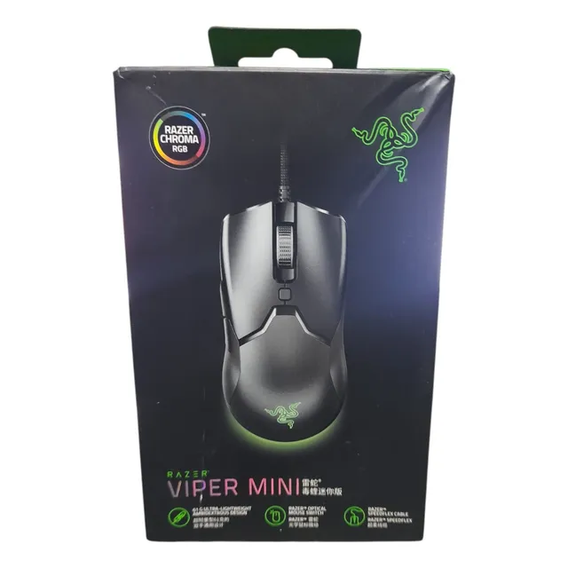 Viper Mini Razer Mouse Gamer Luces Negro