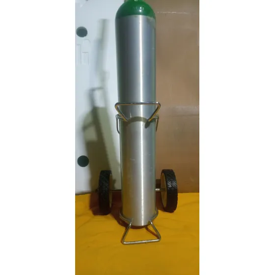 Cilindro Oxígeno Luxfer 3clm139 Portátil Usada Como Nueva.