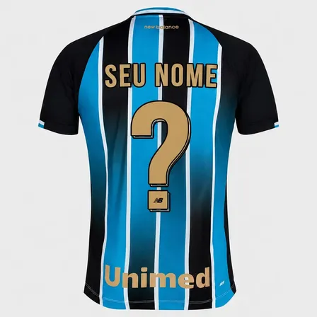 Nova Camisa Oficial Grêmio Listrada 2026\27 Personalize Já