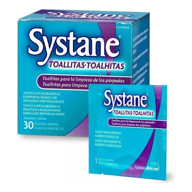Systane Toallitas De Aseo Oculares