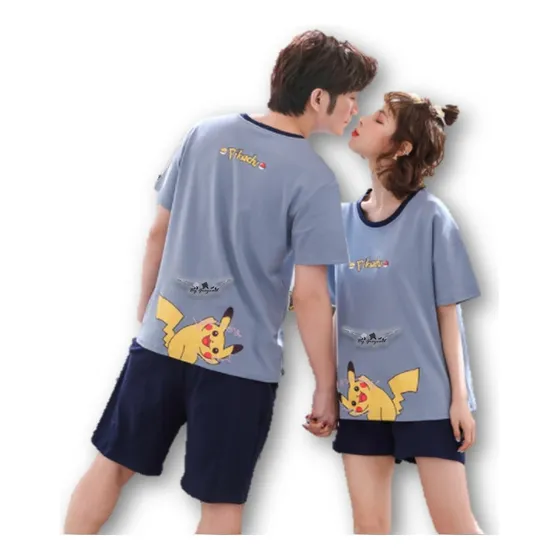 Pijama De Algodón Verano De Parejas - Bygreyvall