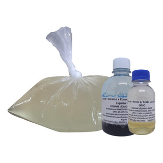 Kit Para Fabricação De Sabão Líquido Caseiro Azul Kit Para Fabricação De Sabão Líquido Caseiro Azul