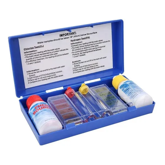 Kit Medidor De Ph Y Cloro
