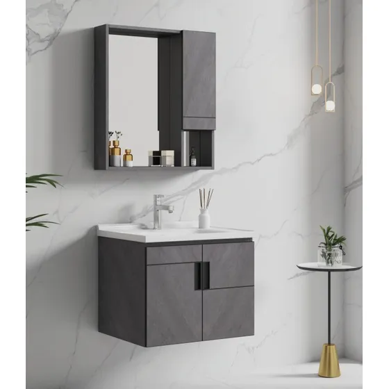 Mueble Gabinete Para Baño C/espejo 60x48 Cm D-6947