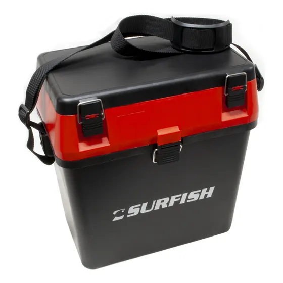 Caja Asiento De Pesca Surfish Con Gavetero Y 2 Divisiones