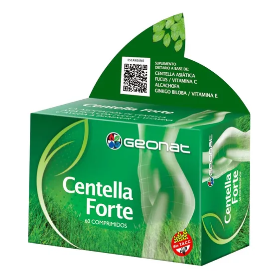 Geonat Centella Forte 60 Comp Celulitis Estrías Circulación